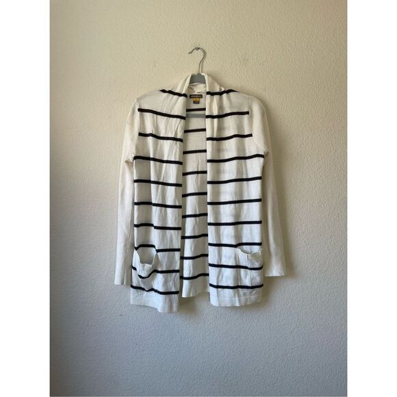 Eddie Bauer wool striped cardigan size x small - Picture 1 of 6